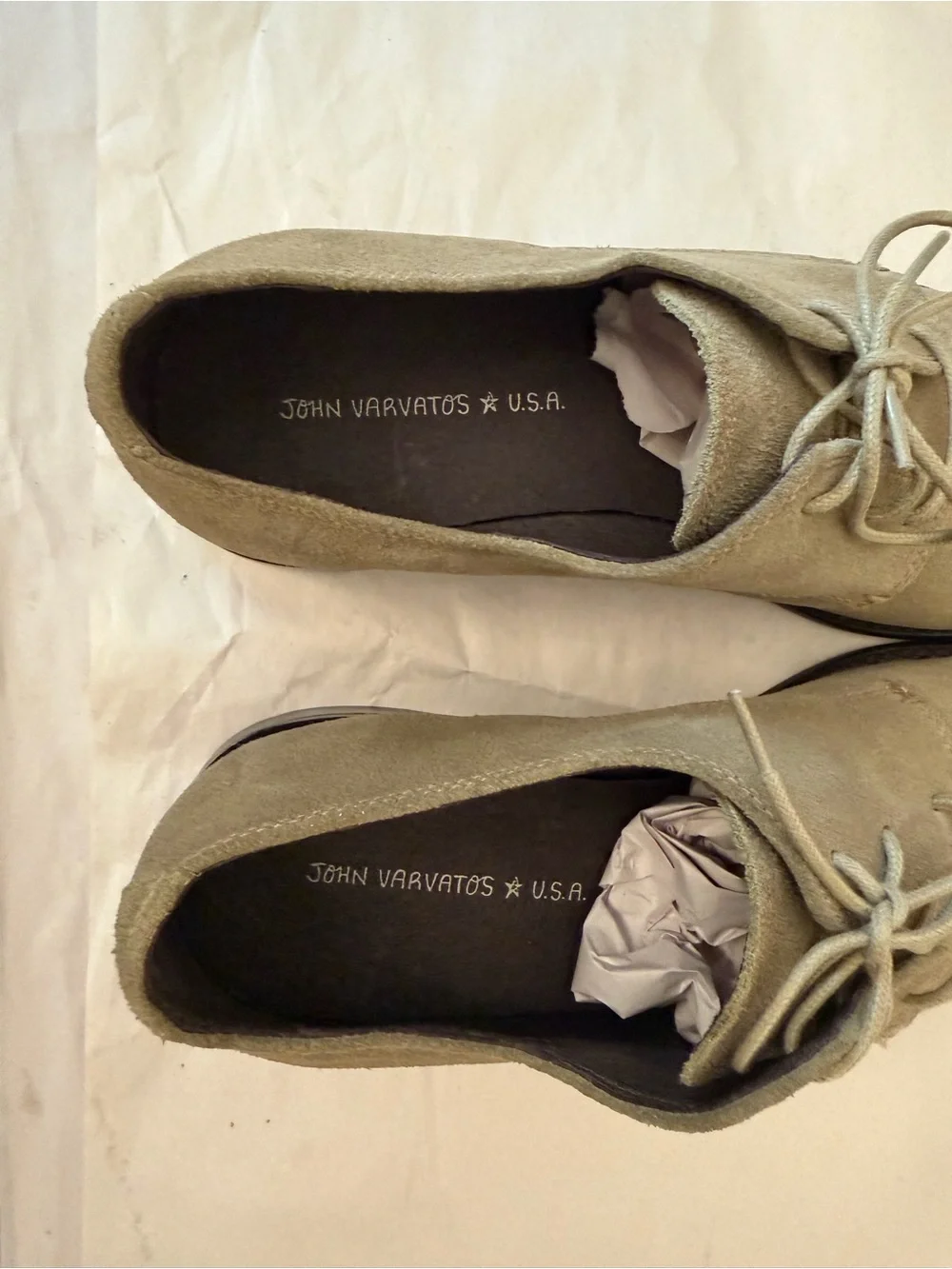 John Varvatos refined suede